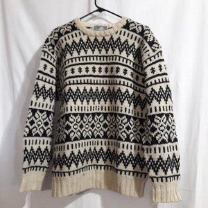 Chris Sport Men's 100% Pure Wool Sweater Size:L